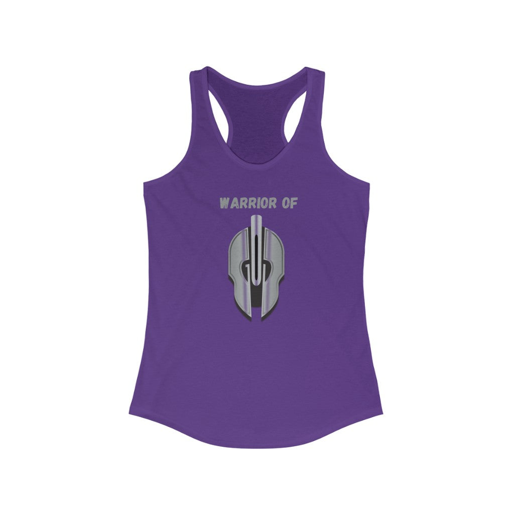 Warrior of God - Breastplate of Righteousness Racerback Tank