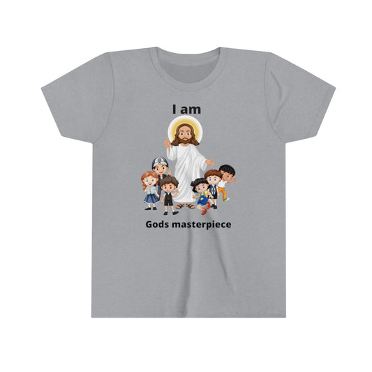 I am Gods Masterpiece Youth Tshirt