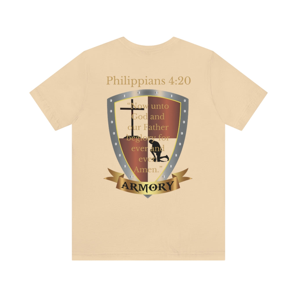 Philippians 4:20 Shield of Faith Tee