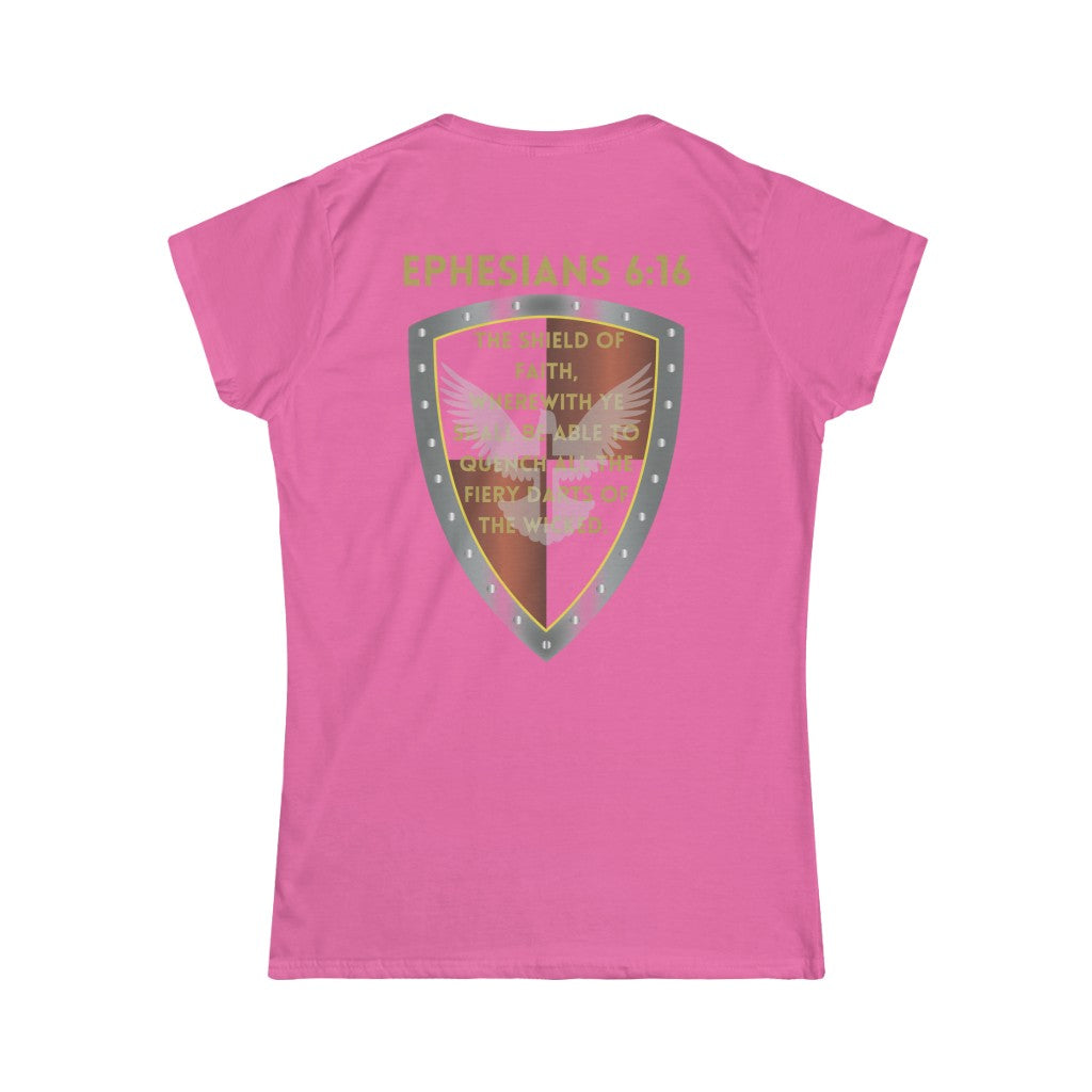 Ephesians 6:16 Womens Shield of Faith Tee