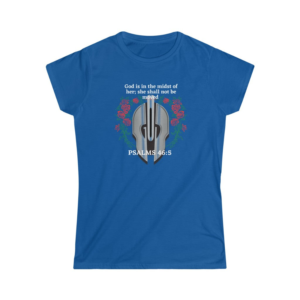 Psalms 46:5 Breastplate of Righteousness Women's Tee