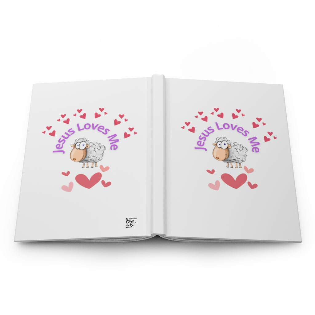 Jesus Loves Me Hardcover Journal