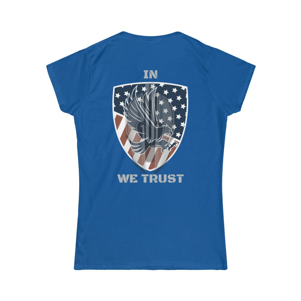 In God We Trust - Womens Shield of Faith Tee