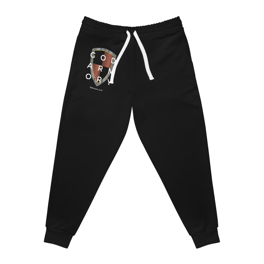 God Armory Shield Athletic Joggers - Black