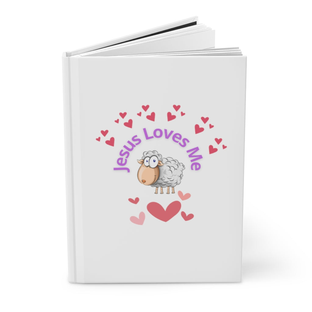 Jesus Loves Me Hardcover Journal