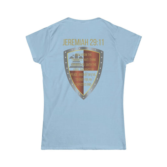 Jeremiah 29:11 Shield of Faith Tee