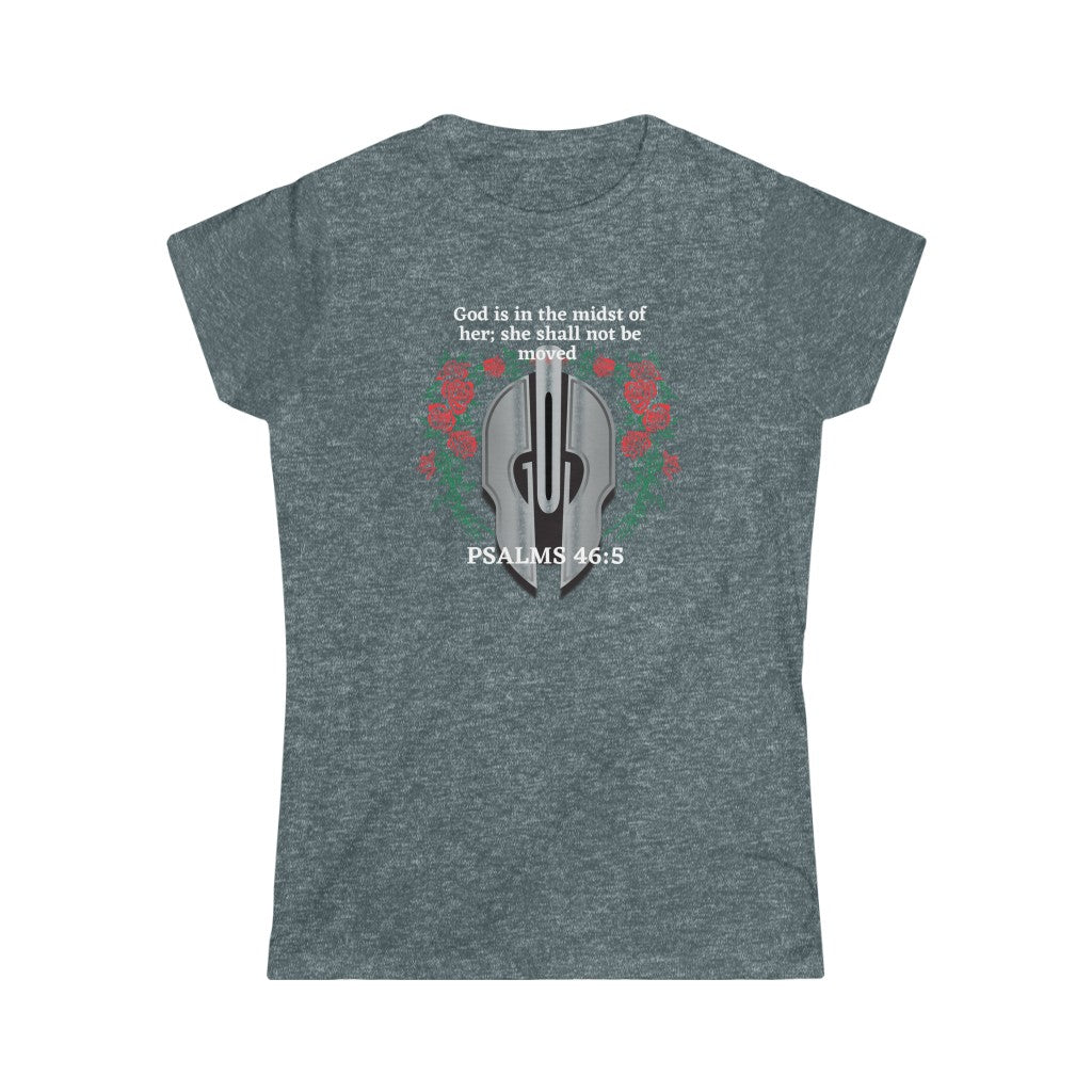 Psalms 46:5 Breastplate of Righteousness Women's Tee