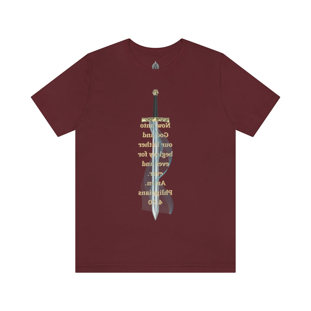 Philippians 4:20 Sword of the Spirit Mirror Tee