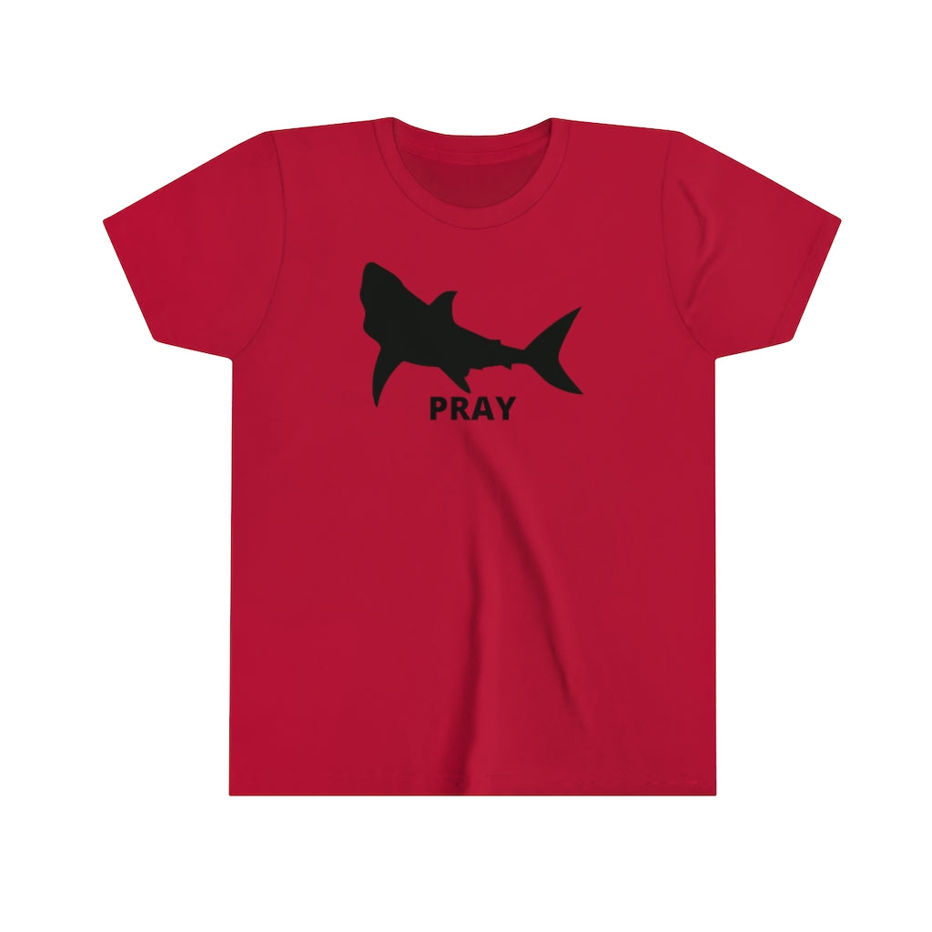 Shark Pray Youth Short Sleeve Tee