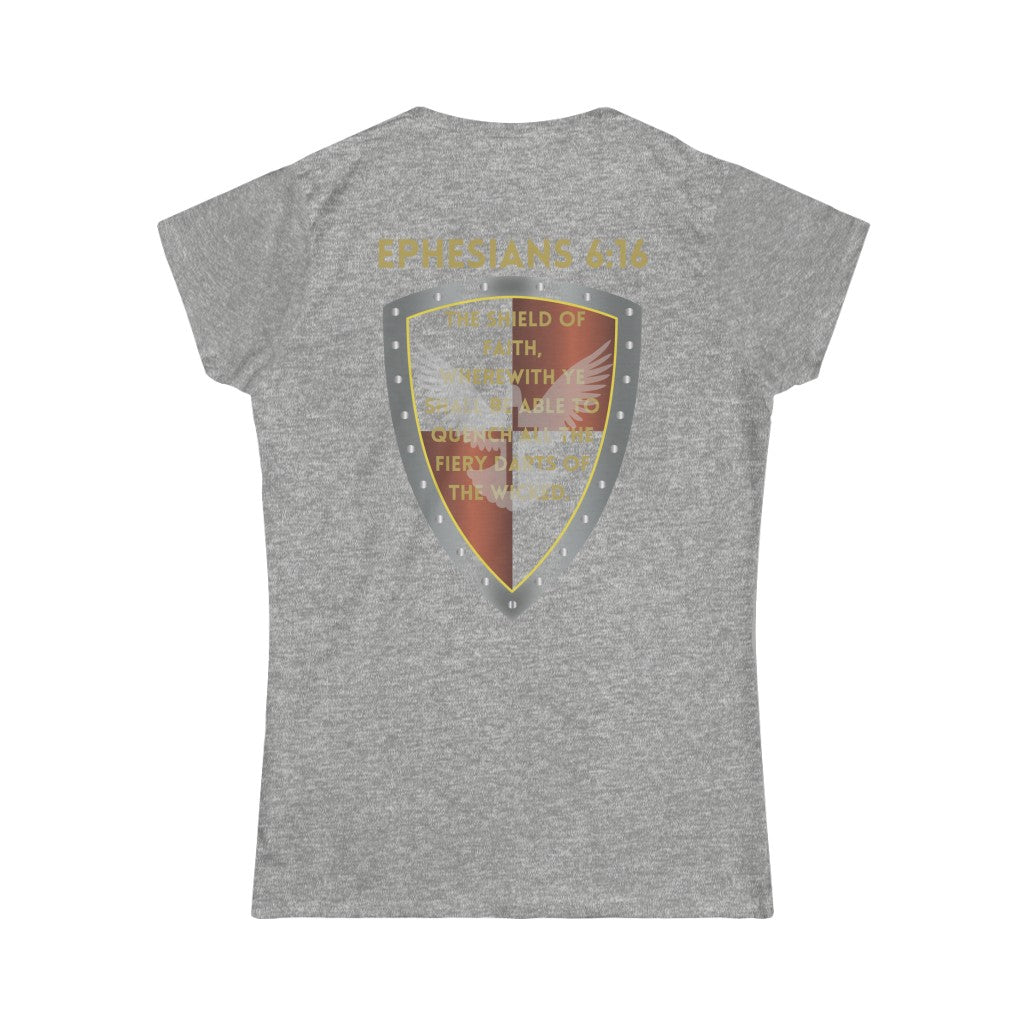 Ephesians 6:16 Womens Shield of Faith Tee