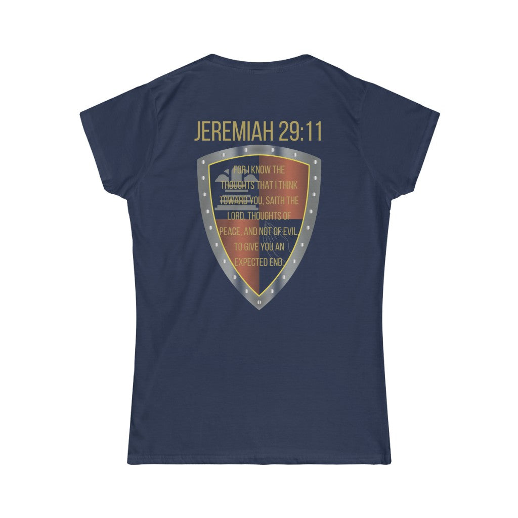 Jeremiah 29:11 Shield of Faith Tee