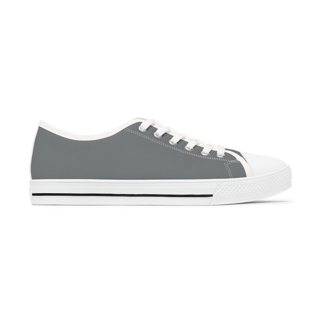 G-O-D Armory Helmet Women's Low Top Shoes of Peace - Gray