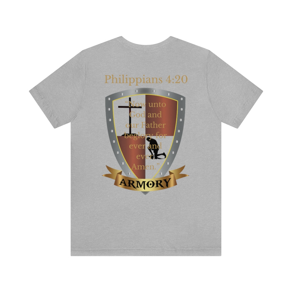 Philippians 4:20 Shield of Faith Tee