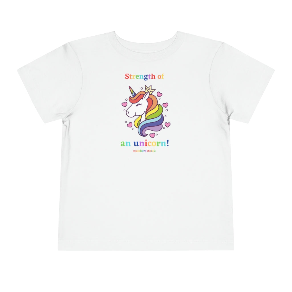 Unicorn Toddler Short Sleeve Tee