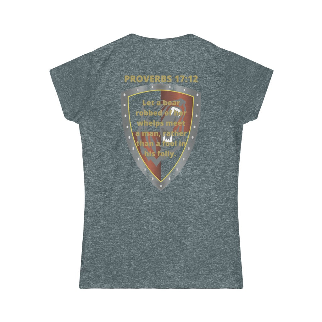 Proverbs 17:12 Shield of Faith Tee