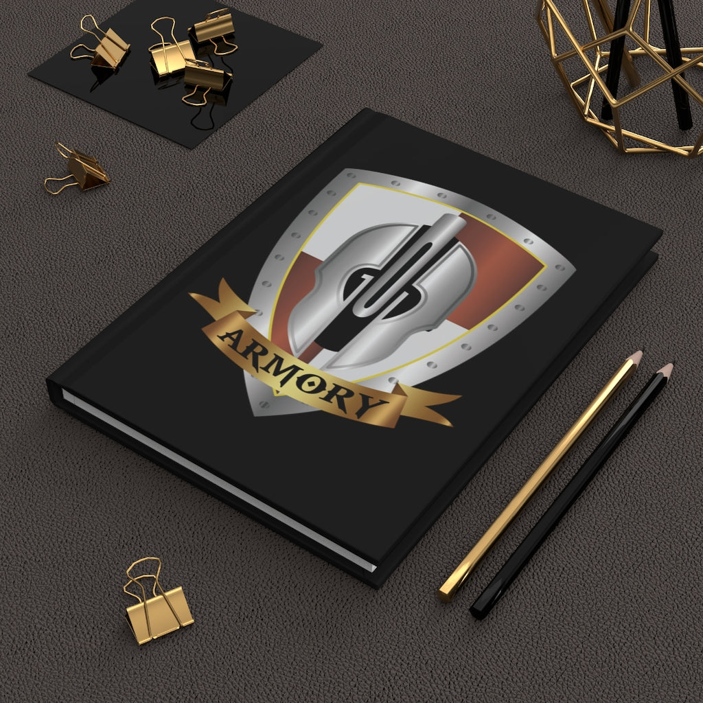 Armory Shield Hardcover Journal