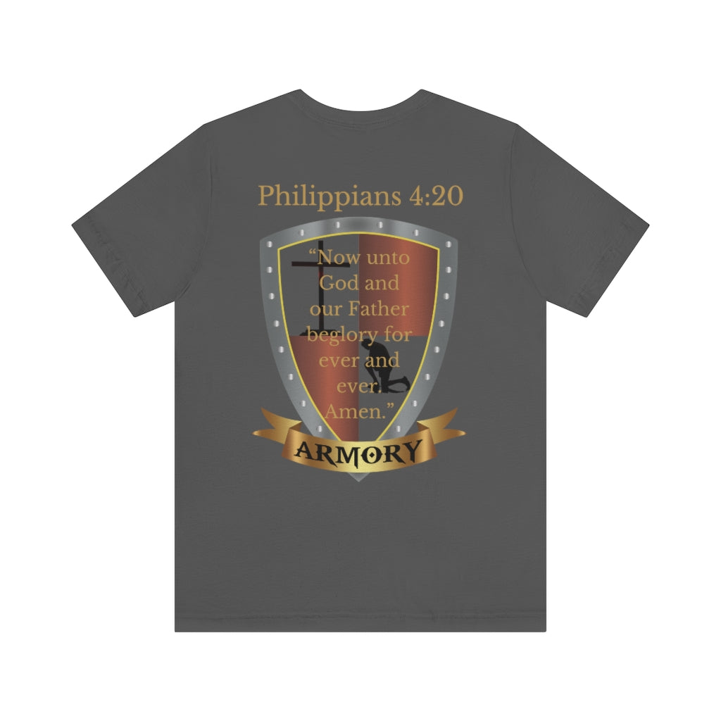 Philippians 4:20 Shield of Faith Tee