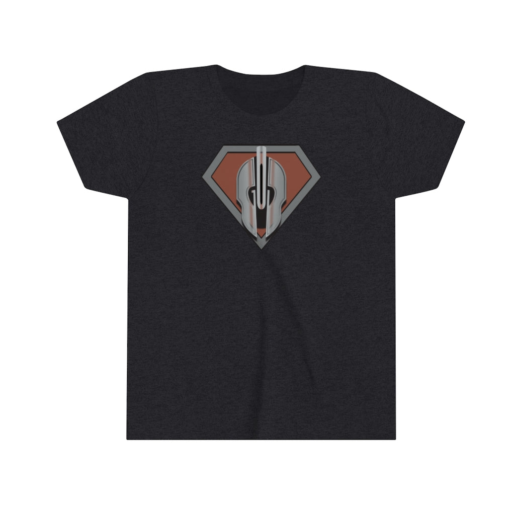 Superhero Helmet Youth Tee