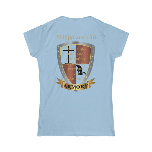 Philippians 4:20 Shield of Faith Tee