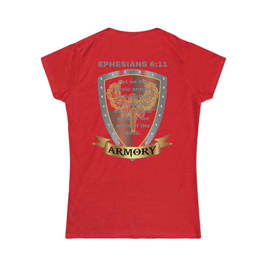 Ephesians 6:11 Womens Shield of Faith Tee