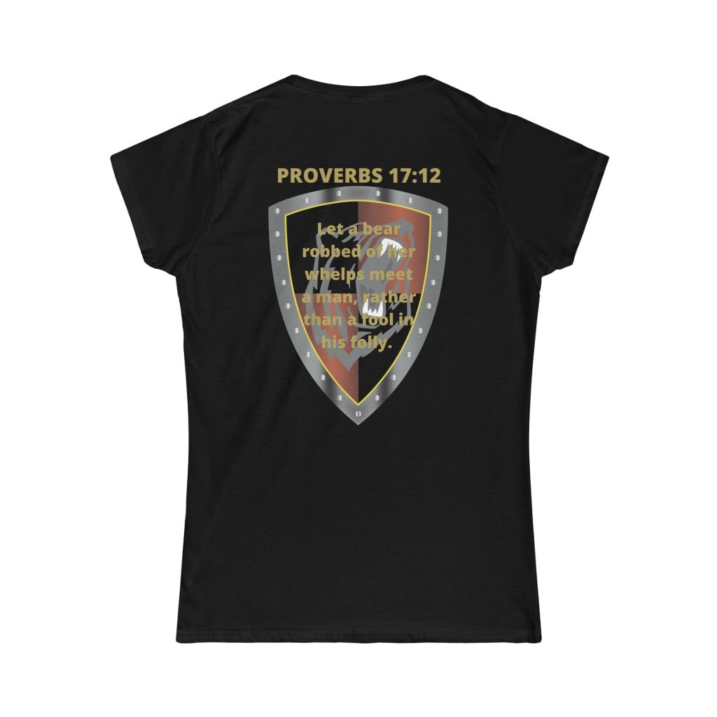 Proverbs 17:12 Shield of Faith Tee