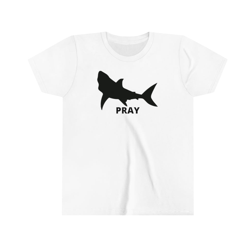 Shark Pray Youth Short Sleeve Tee