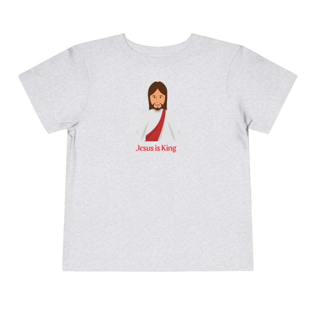 Jesus is King Toddler Tee