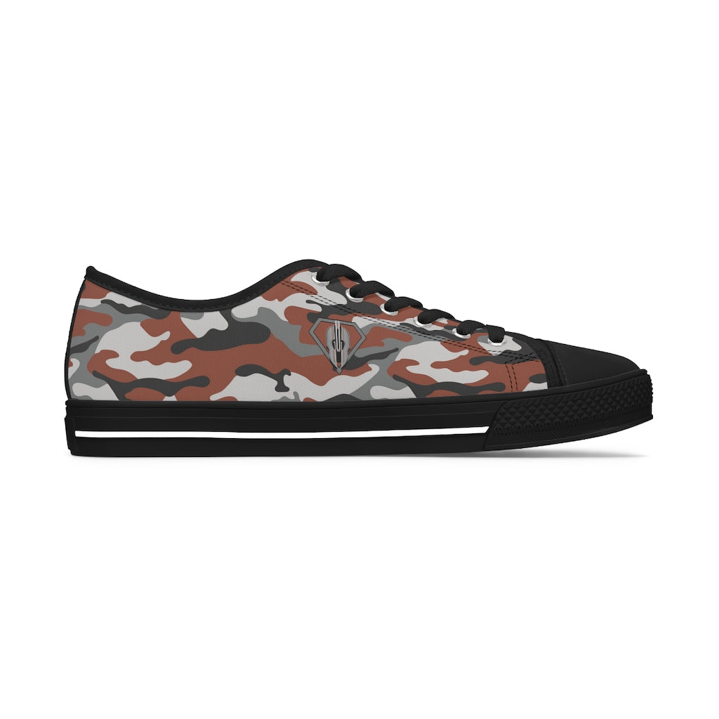 Women's God Armory Superhero Camo Edition Low Top Shoes of Peace