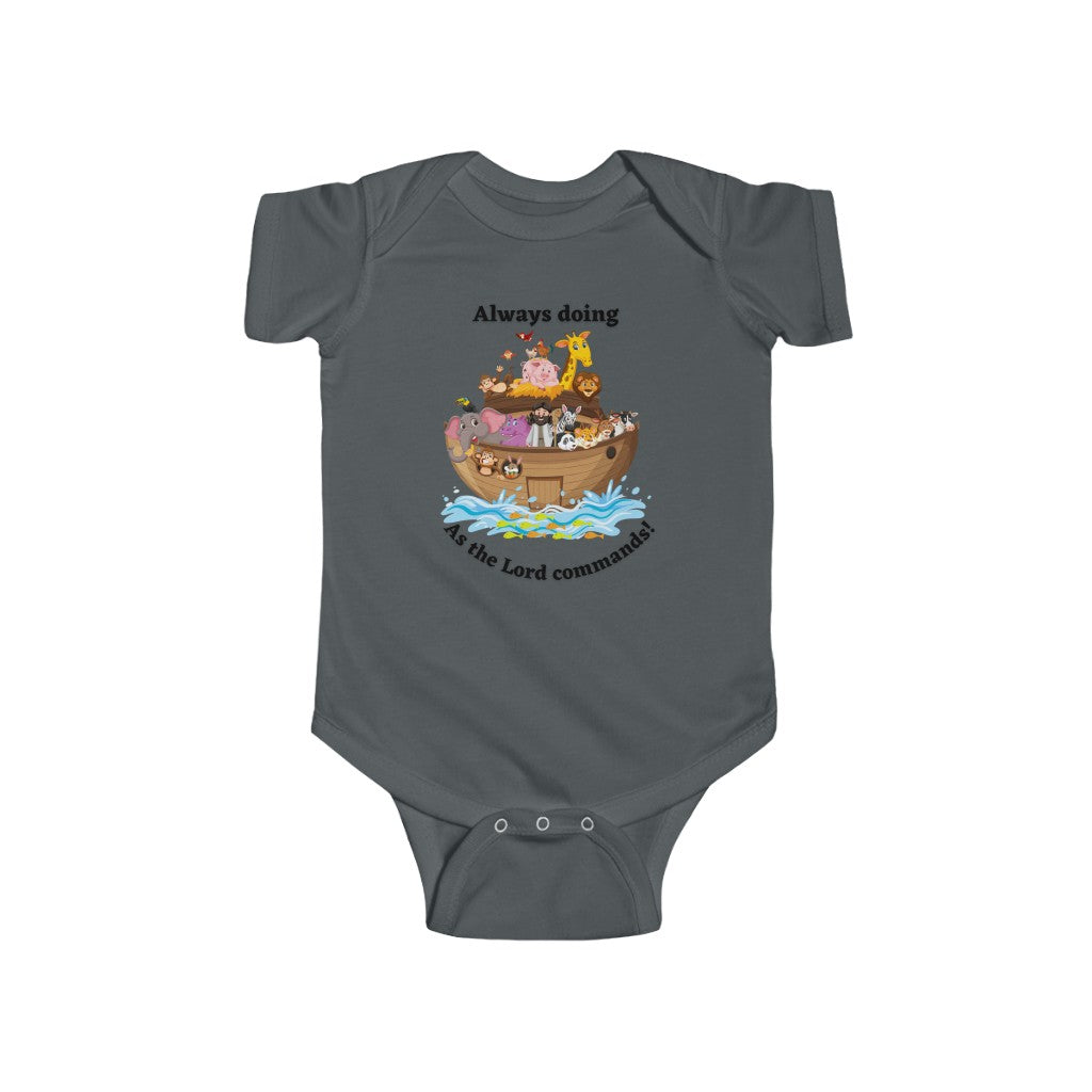 Always Doing as the Lord Infant Bodysuit