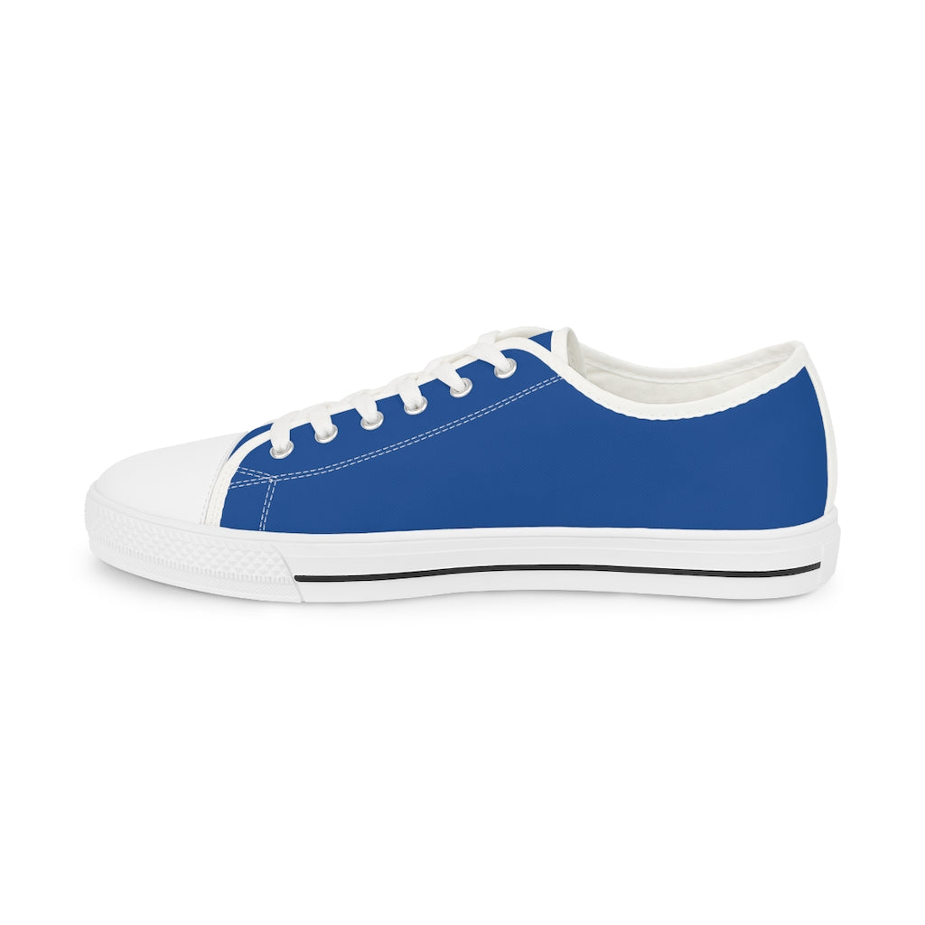 G-O-D Helmet Men's Low Top Shoes of Peace - Blue