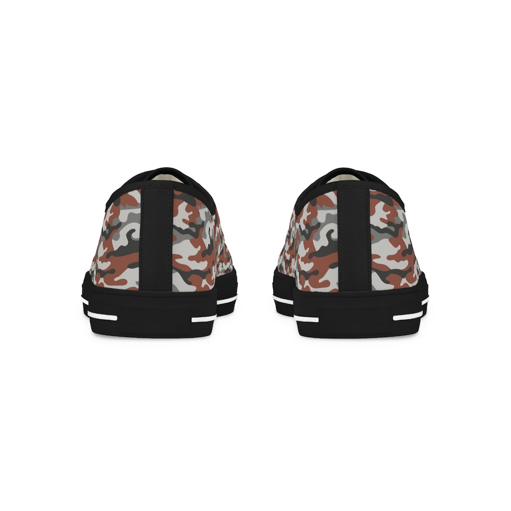 Superhero Camo Edition Men's Low Top Shoes of Peace