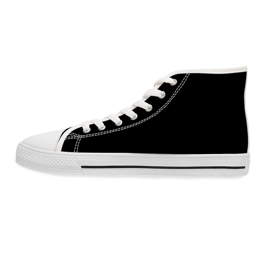 God Armory Women's High Top Shoes of Peace - Black