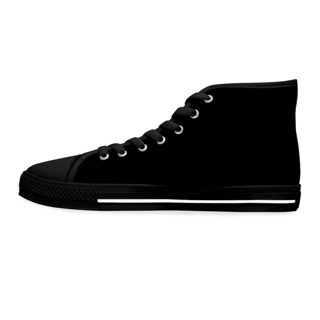 God Armory Women's High Top Shoes of Peace - Black