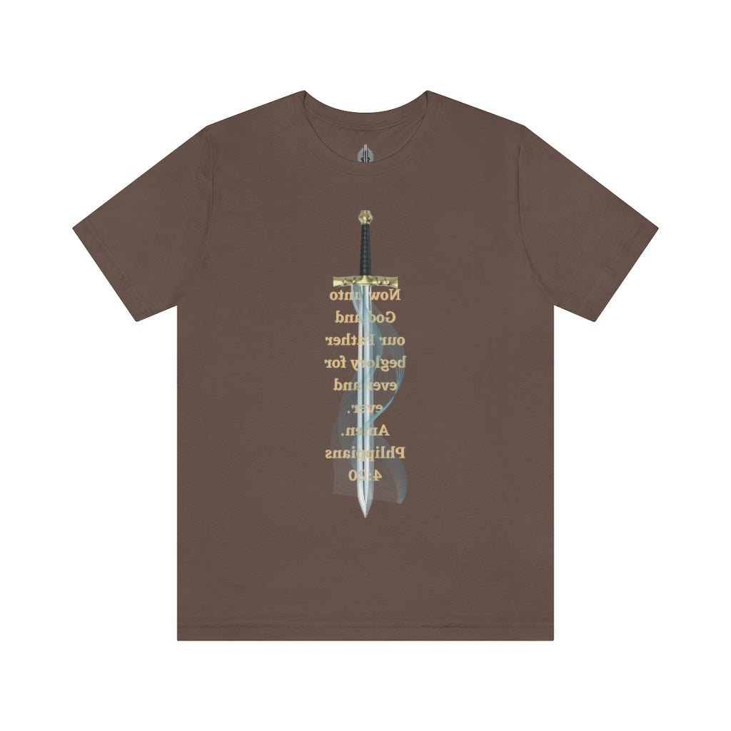 Philippians 4:20 Sword of the Spirit Mirror Tee