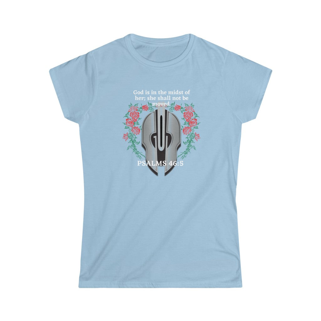 Psalms 46:5 Breastplate of Righteousness Women's Tee