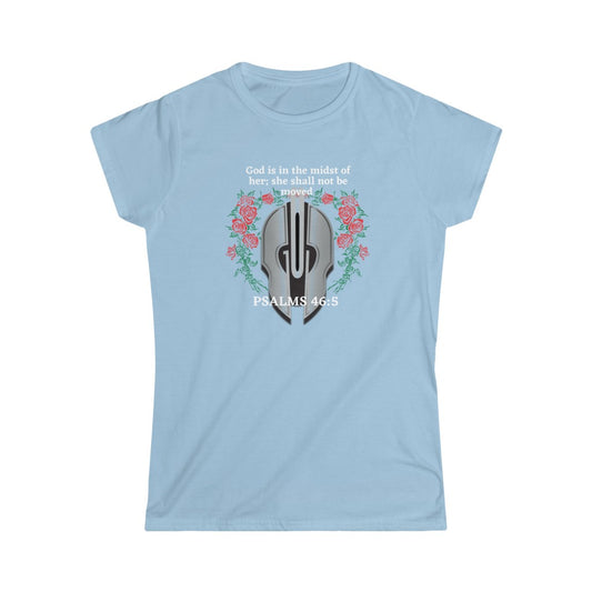 Psalms 46:5 Breastplate of Righteousness Women's Tee