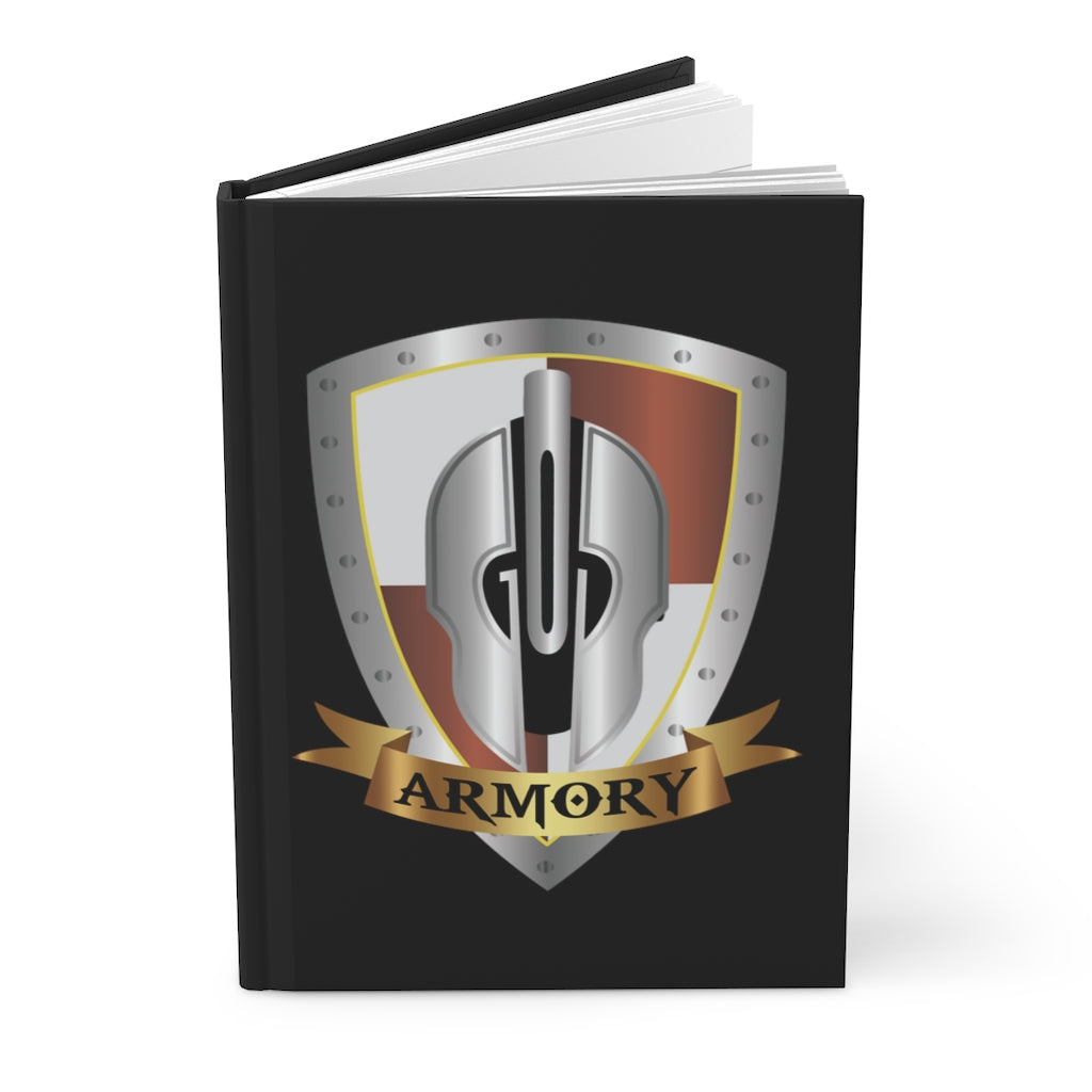 Armory Shield Hardcover Journal