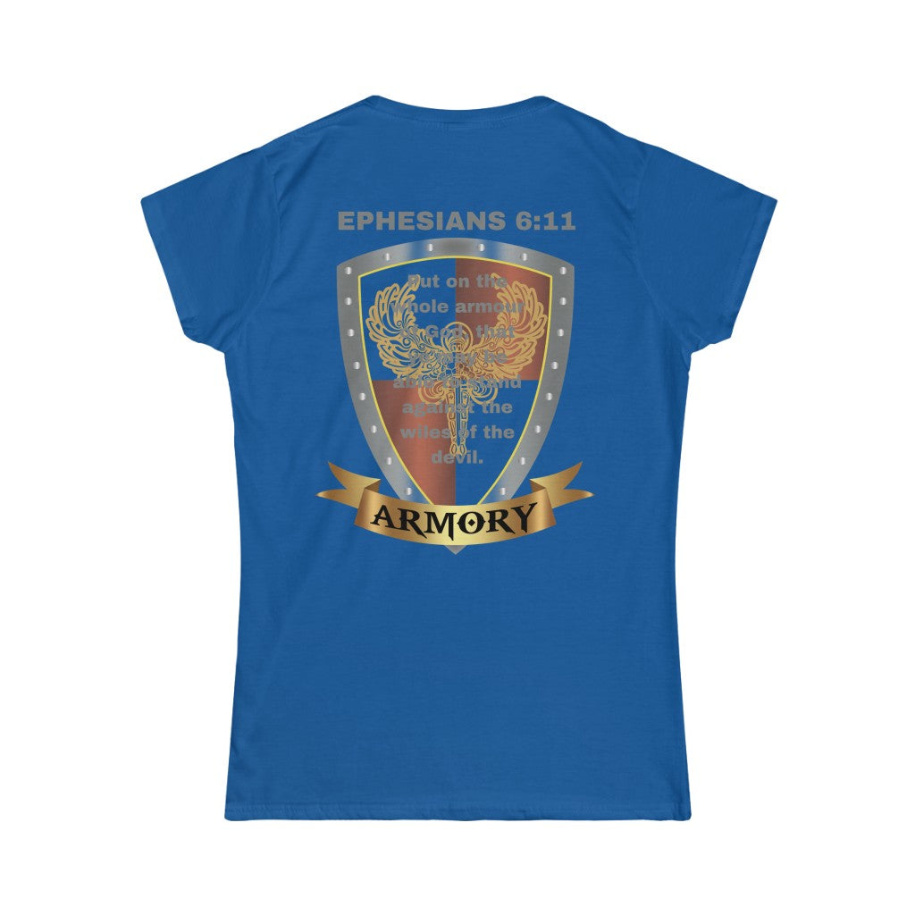 Ephesians 6:11 Womens Shield of Faith Tee