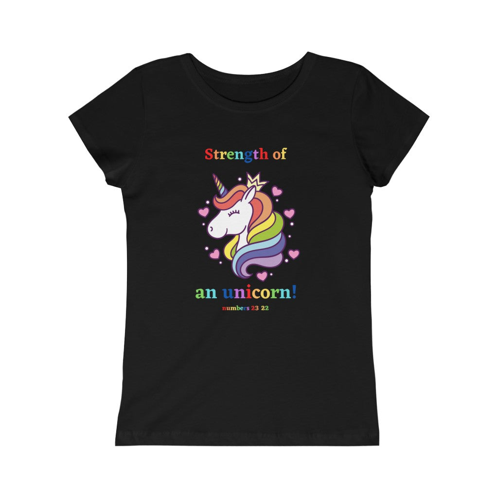 Unicorn Strength Princess Tee