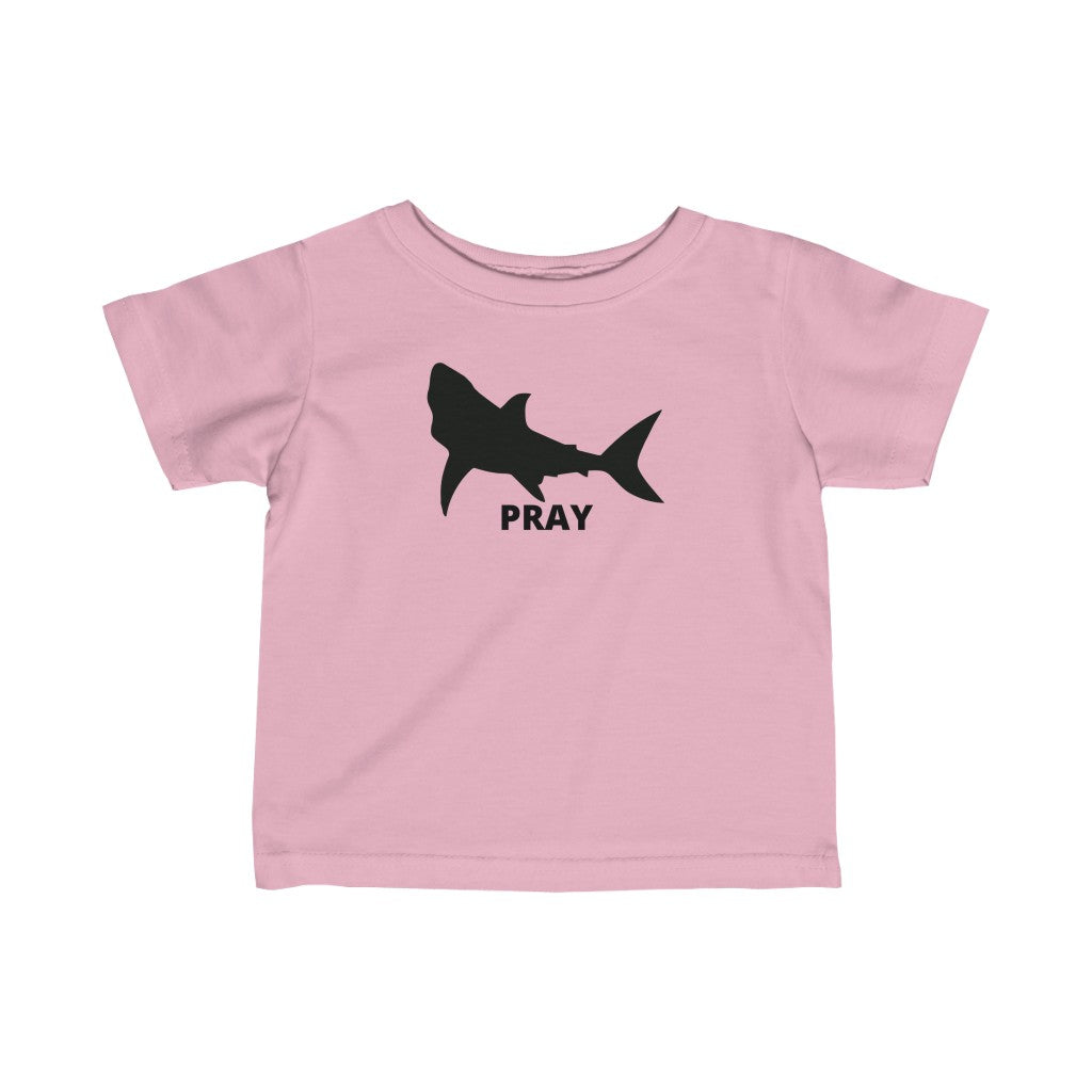 Shark Pray Infant Tee