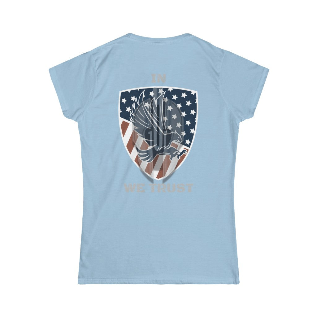 In God We Trust - Womens Shield of Faith Tee