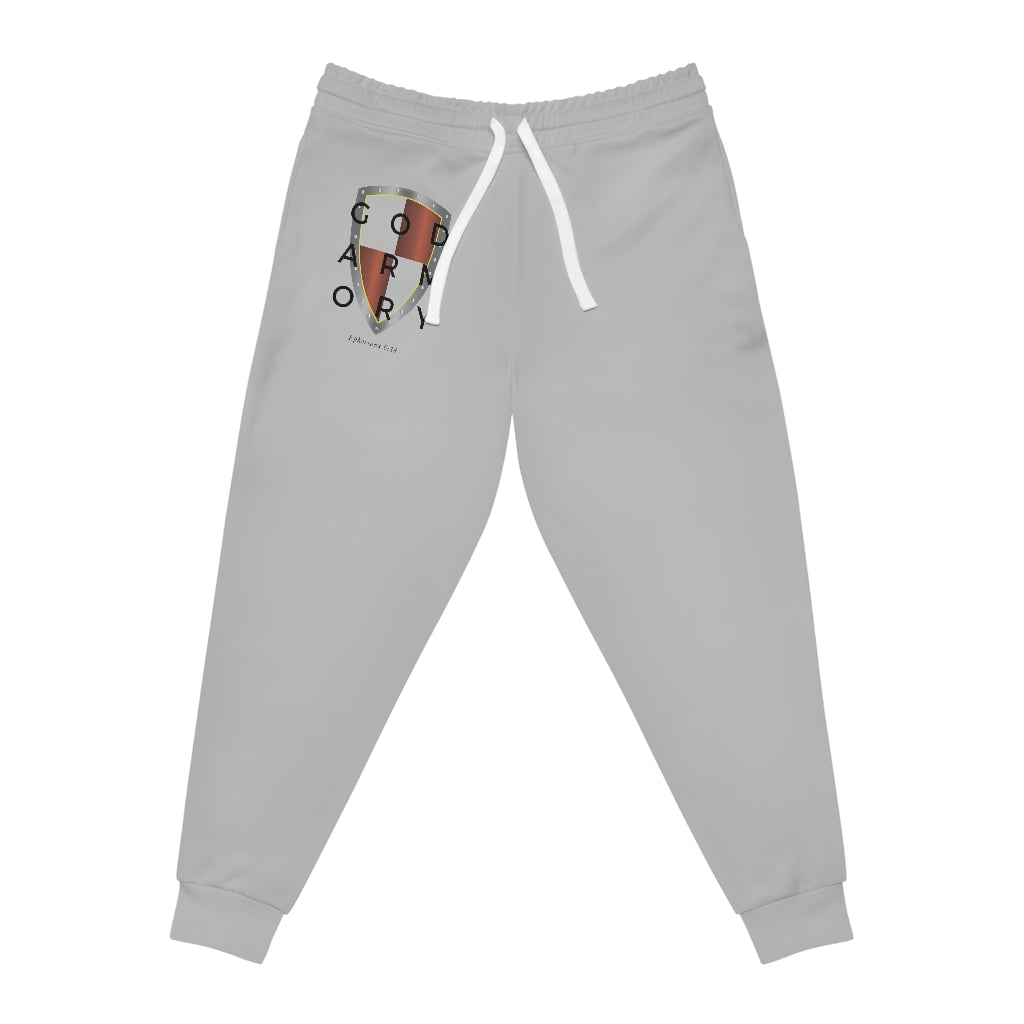 God Armory Shield Athletic Joggers - Grey