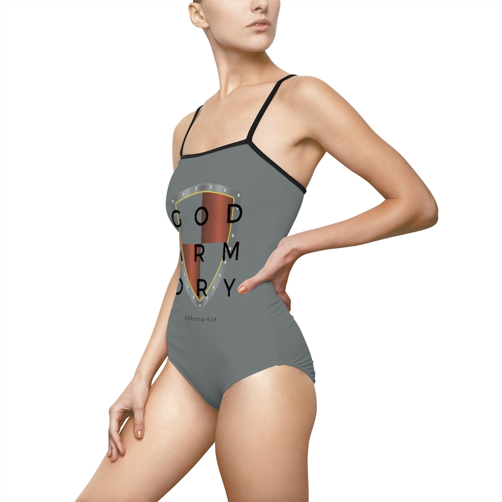 God Armory Shield One-piece Swimsuit