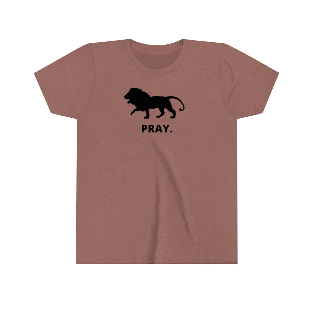 Lion Pray Youth Tee