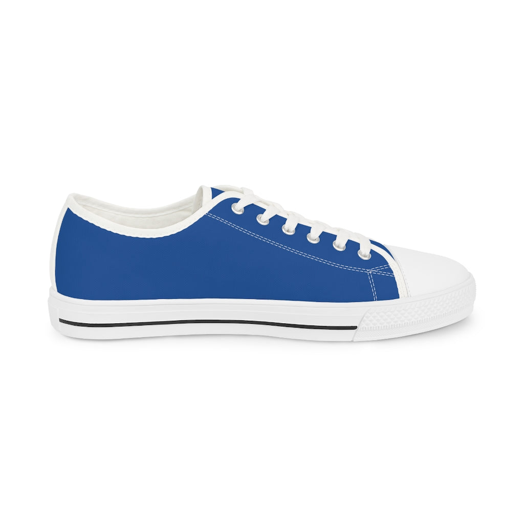 G-O-D Helmet Men's Low Top Shoes of Peace - Blue