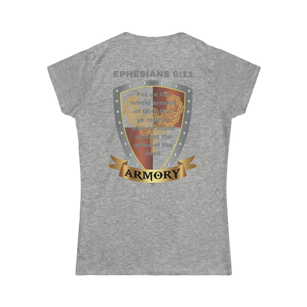 Ephesians 6:11 Womens Shield of Faith Tee