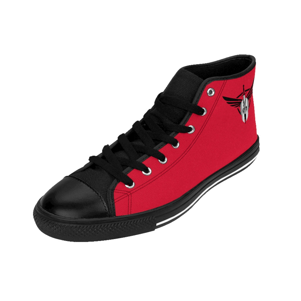 God Armory Wings Men's High-top Shoes of Peace- Red