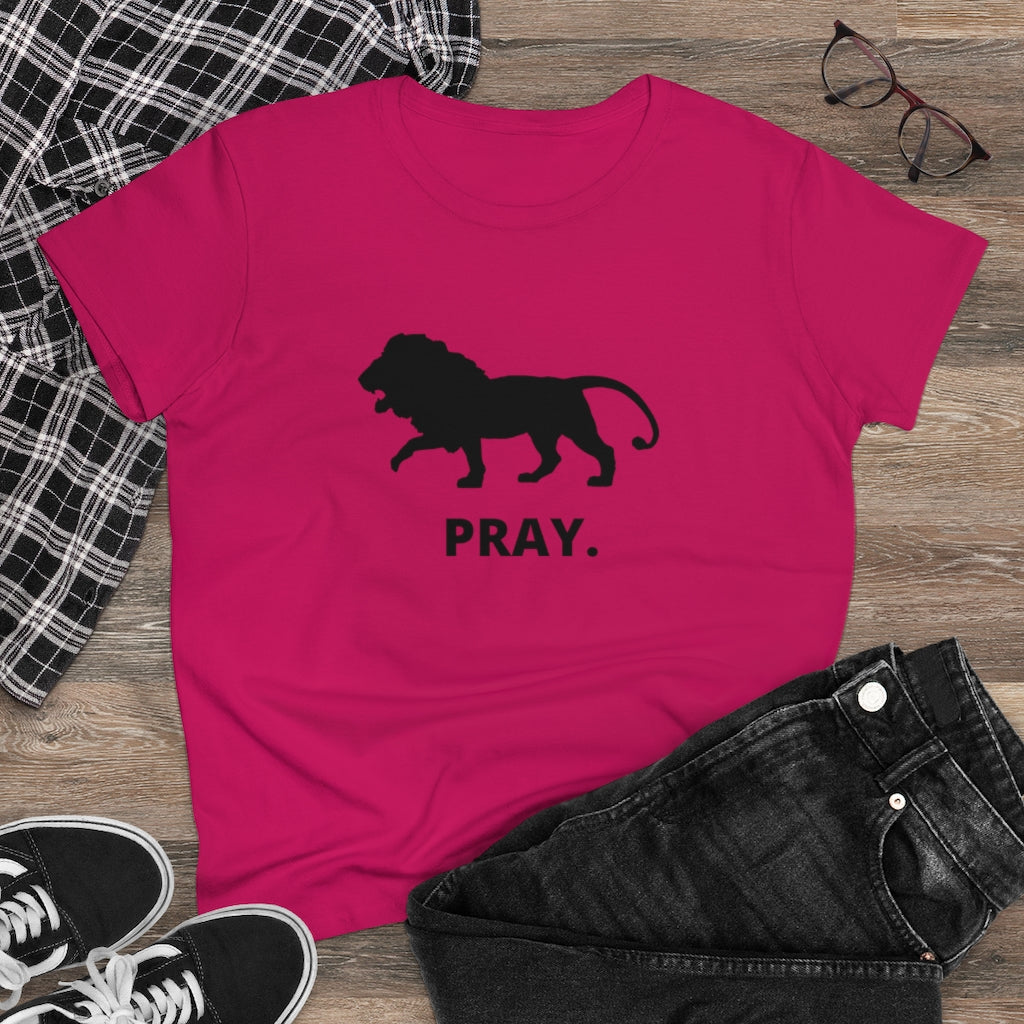 Lion Pray Women's Tee