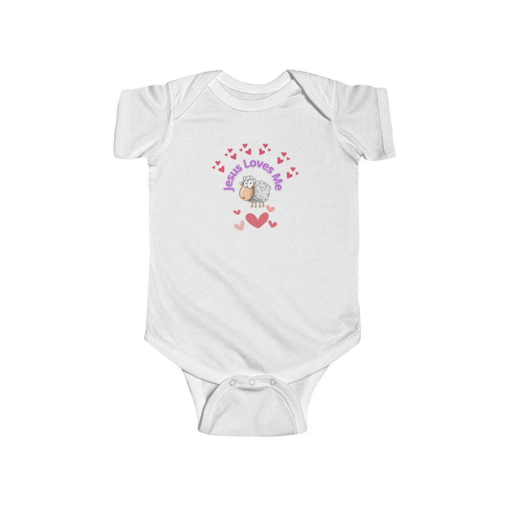 Jesus Loves Me Infant Bodysuit