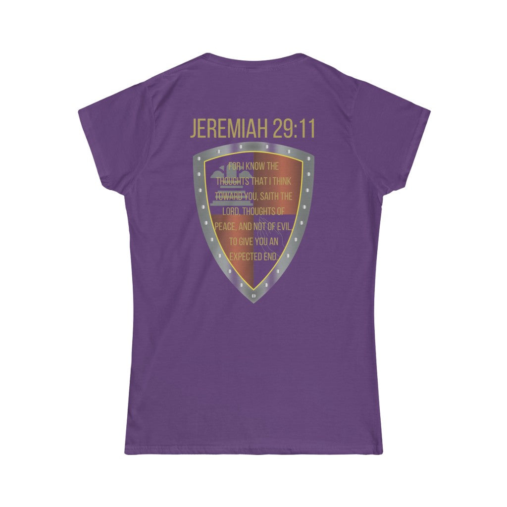 Jeremiah 29:11 Shield of Faith Tee